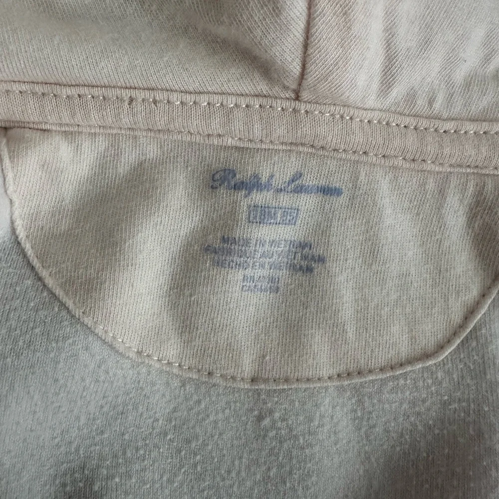 RALPH LAUREN BABY GIRL HOODIE AND JOGGER SET